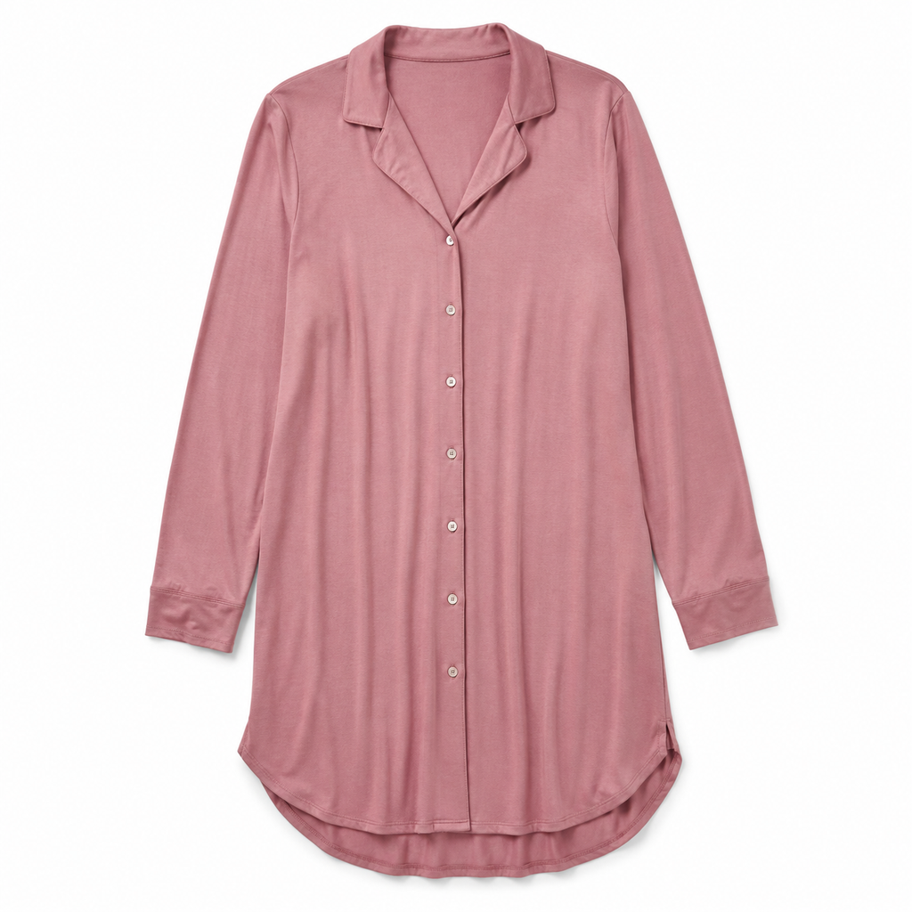 Long-Sleeve Sleep Shirt