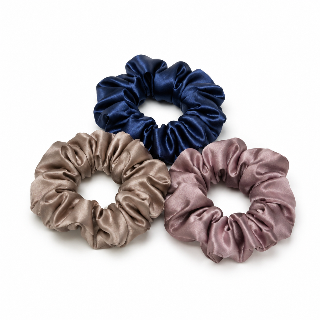 Satin Scrunchie Set
