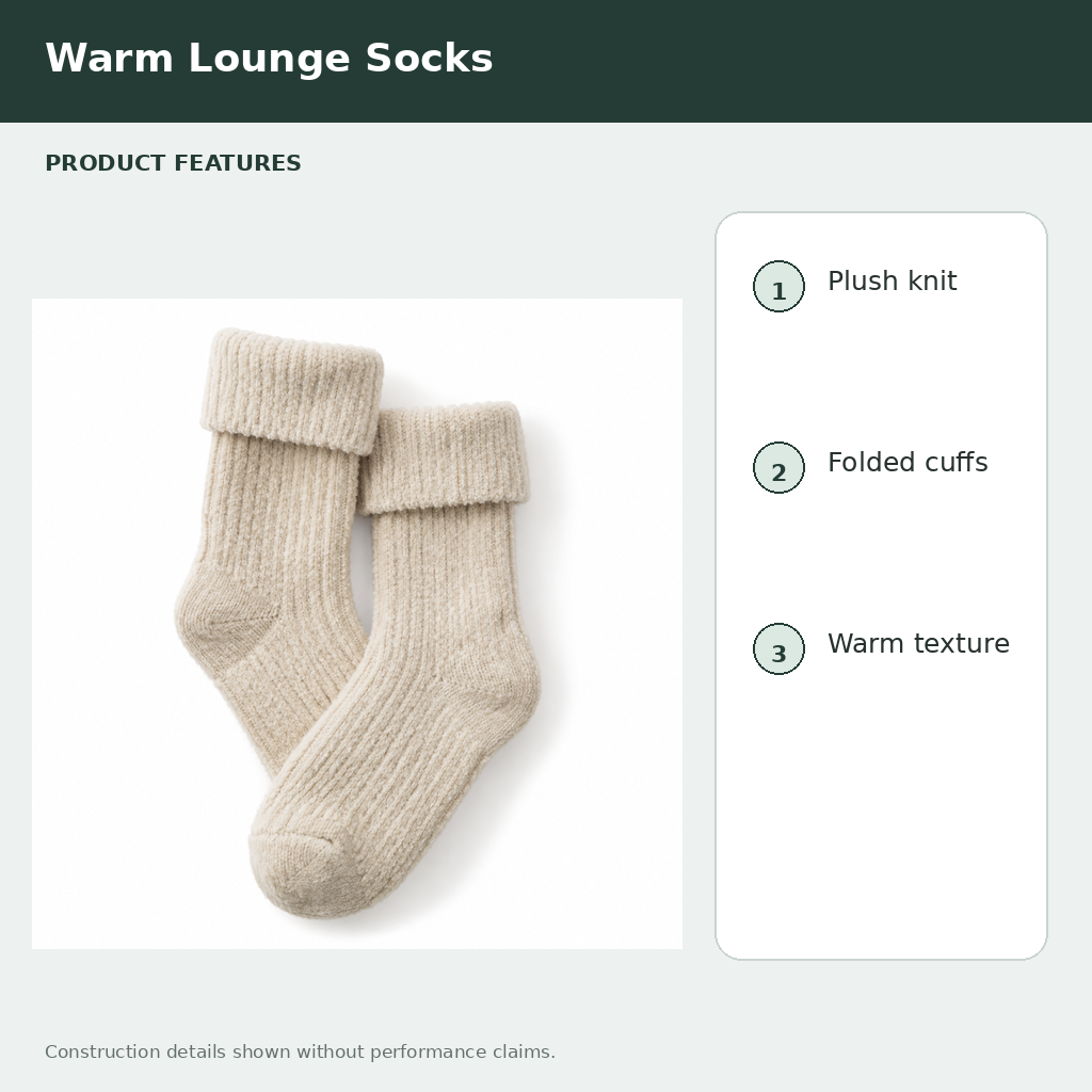 Warm Lounge Socks