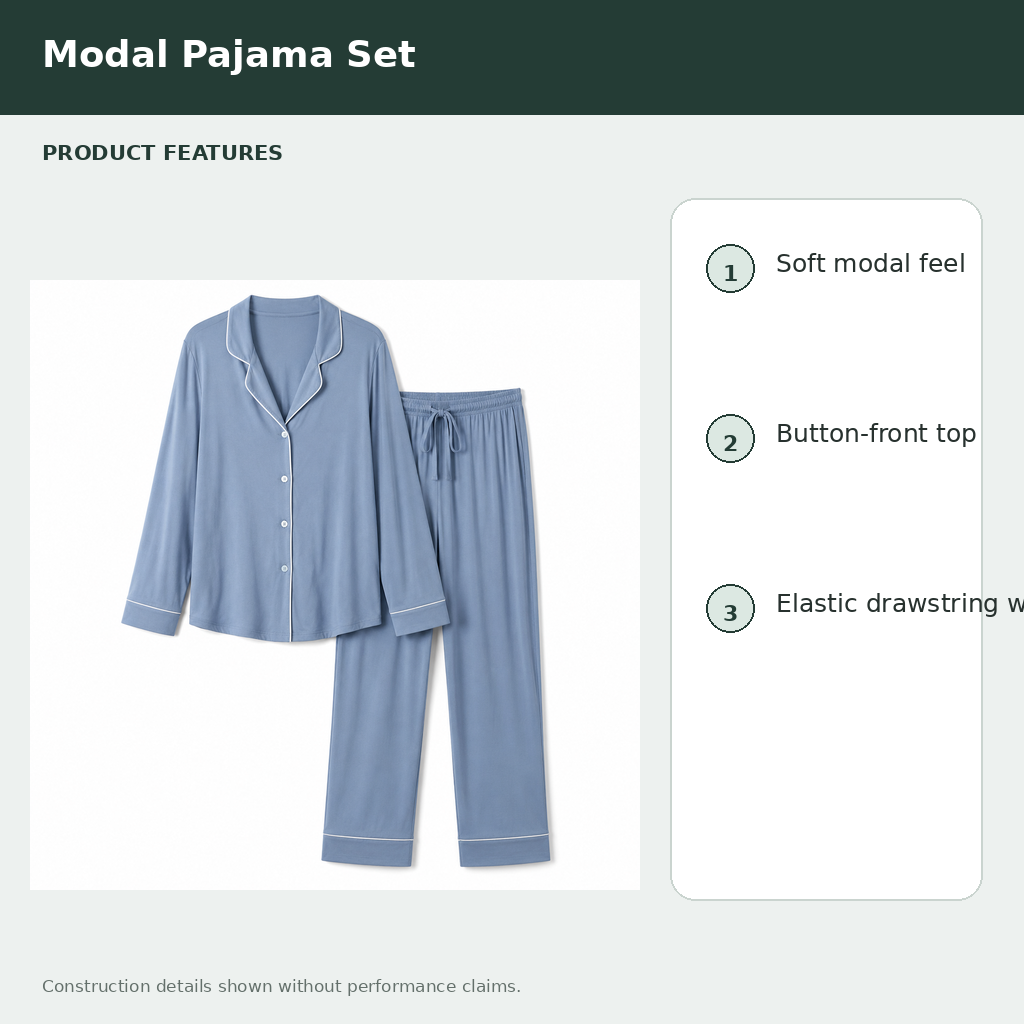 Modal Pajama Set