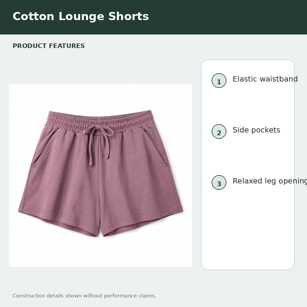 Cotton Lounge Shorts