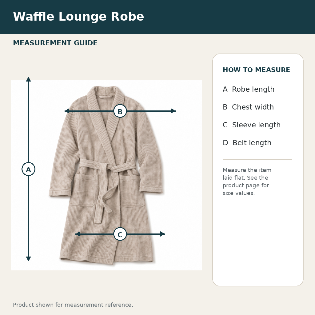 Waffle Lounge Robe