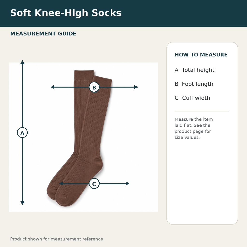 Soft Knee-High Socks