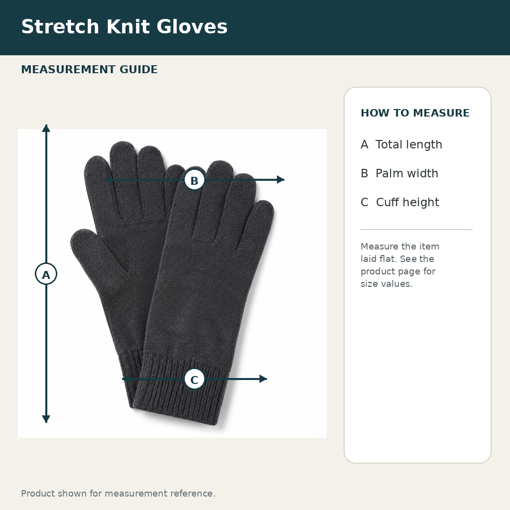 Stretch Knit Gloves