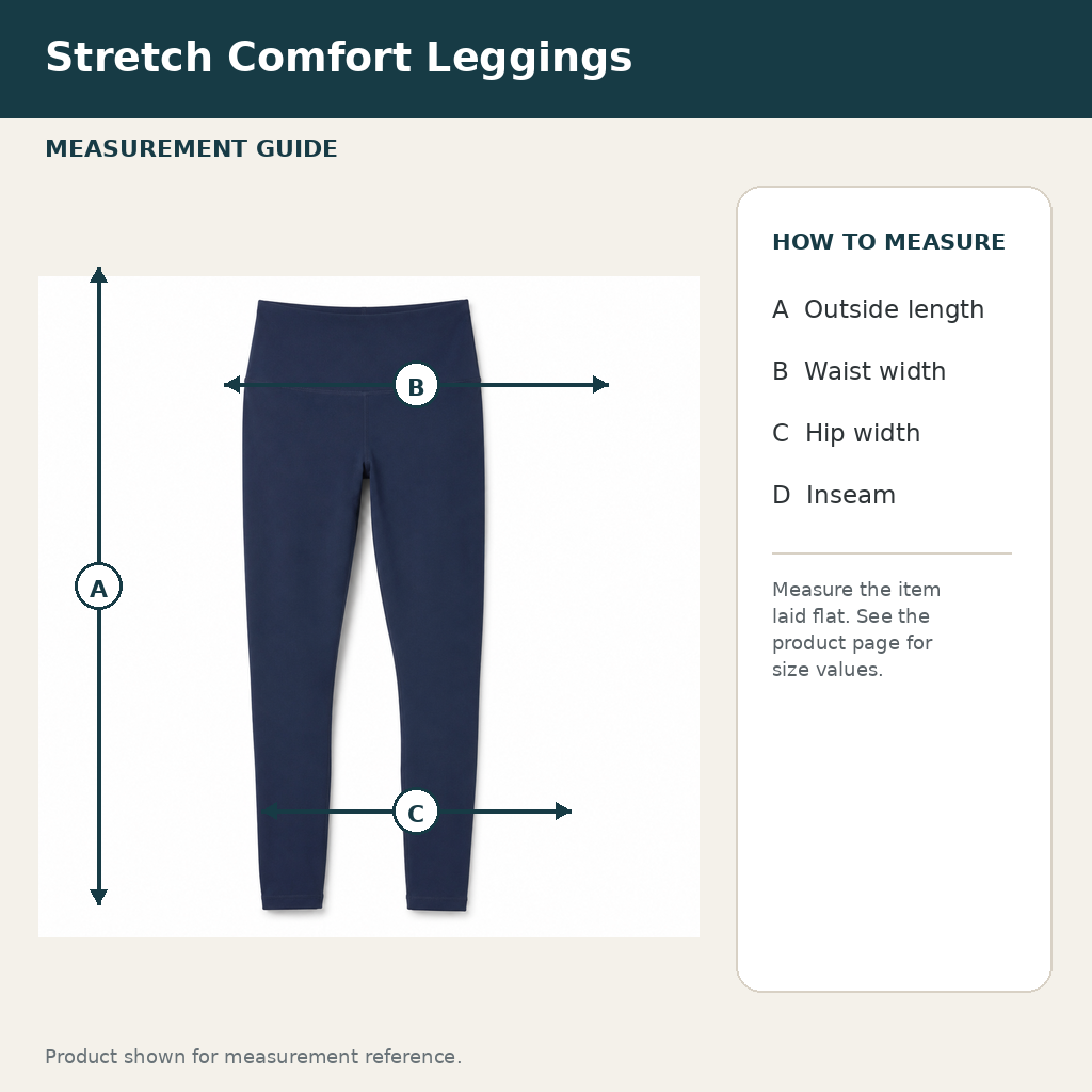 Stretch Comfort Leggings