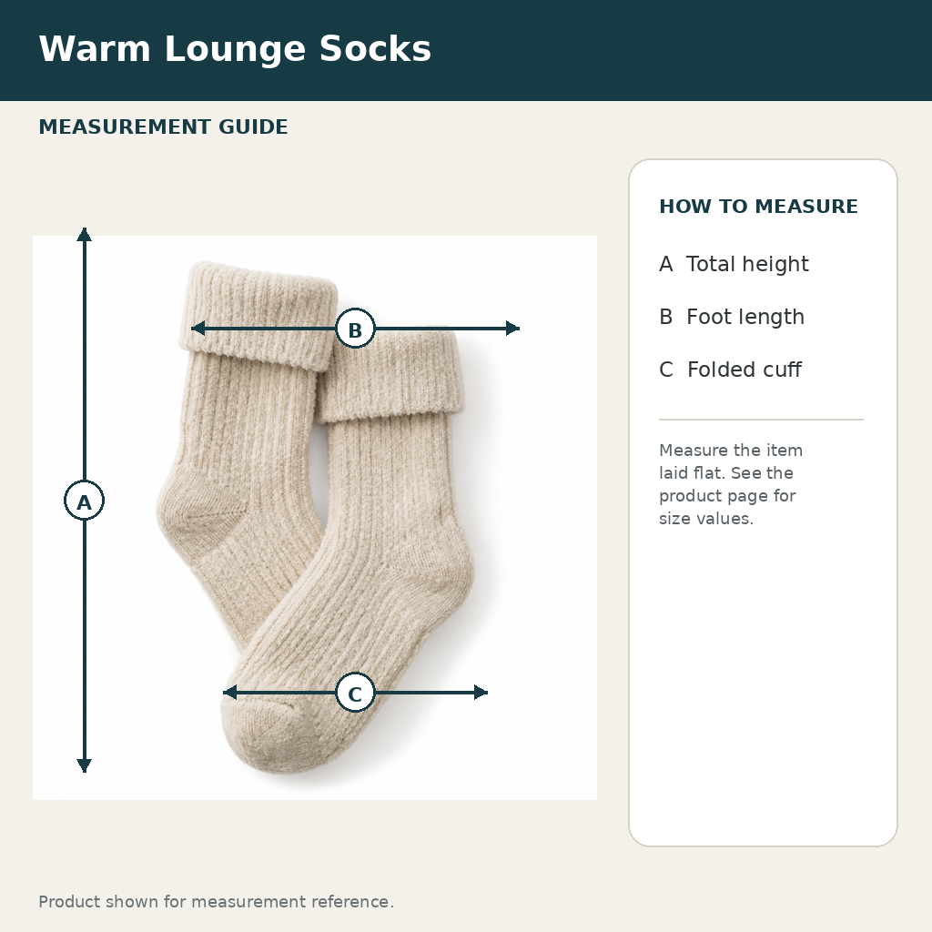 Warm Lounge Socks
