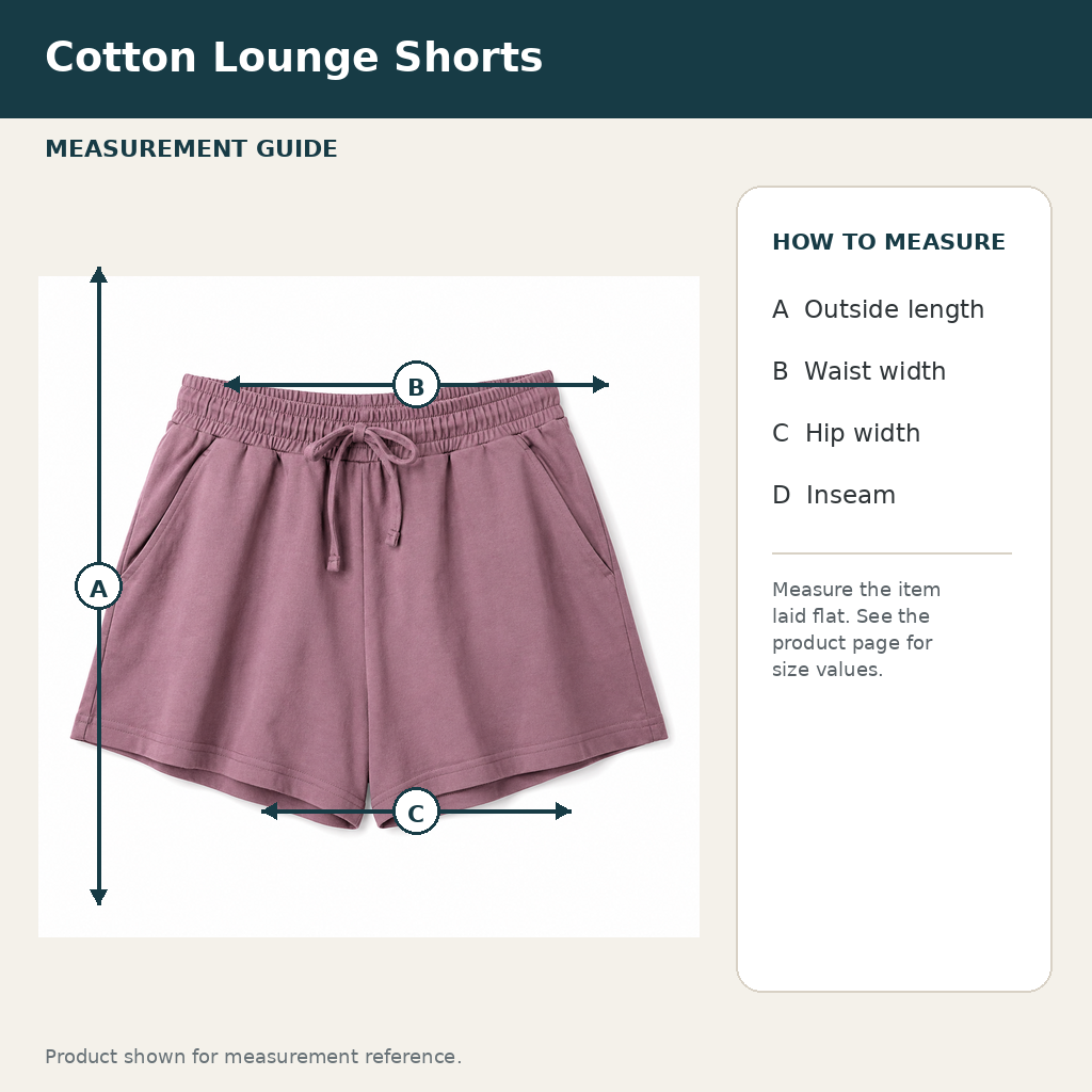 Cotton Lounge Shorts